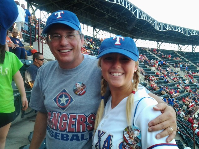 Paul gets Birthday Button from a Pretty Girl