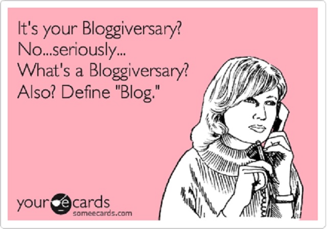 Bloggiversary