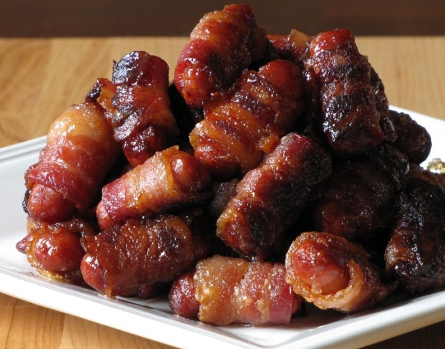 Bacon-Wrapped Smokies 4