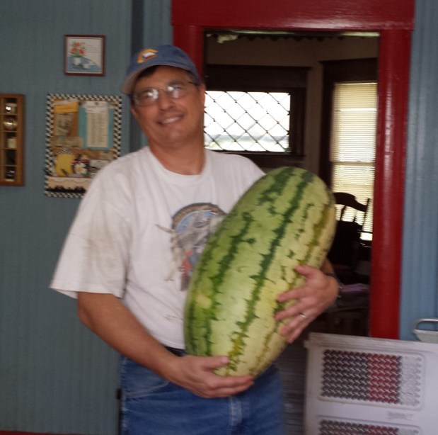 Watermelon 3 - 43 lbs - 08.09.2014 - Cropped