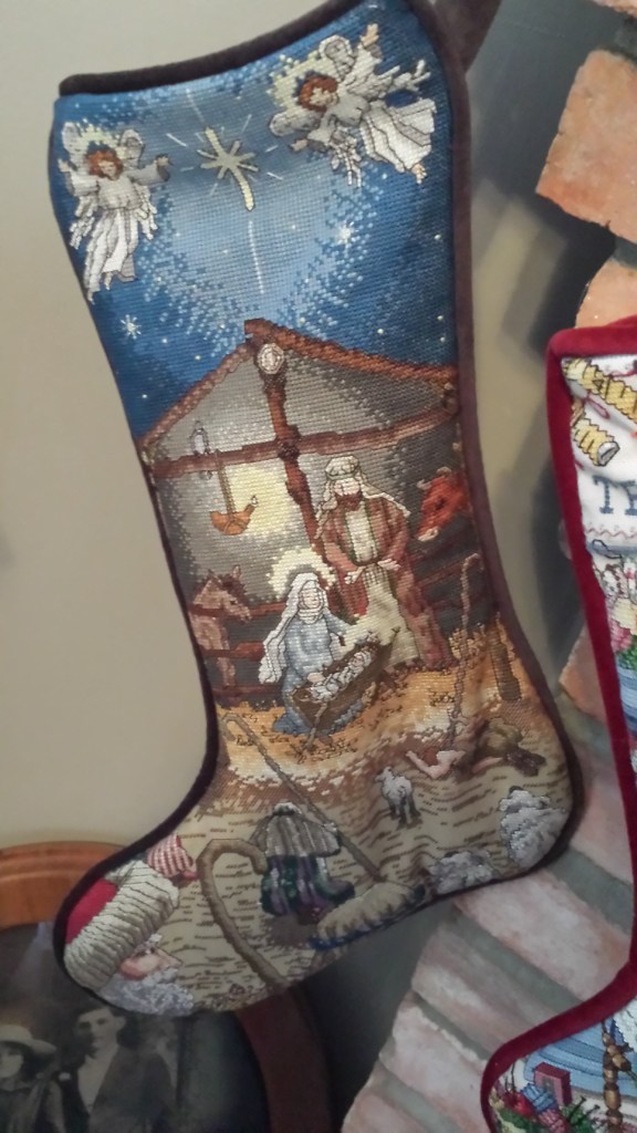 Stockings - Nativity - Finished 06.23.2005